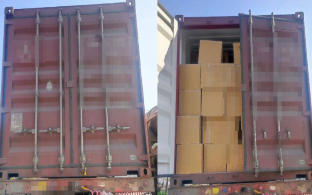 20'Bandage élastique FCL exporté vers la Thaïlande