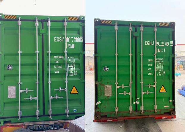 Deux équipements médicaux FCL 20 'exportés vers le Myanmar