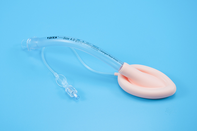 Masque laryngé en PVC + silicone pour voies respiratoires (LMA)